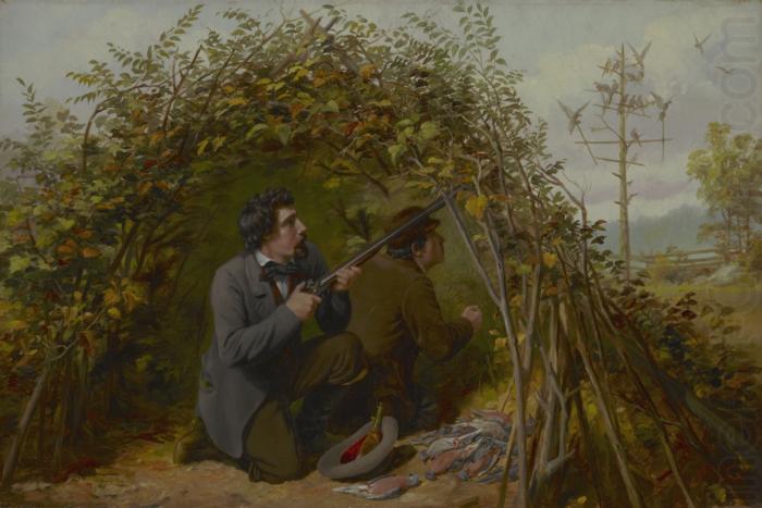 Arthur Fitzwilliam Tait Shooting From Ambush china oil painting image